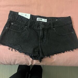 Garage Dark Denim Women Shorts